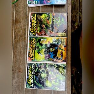 Green lantern comic lot
